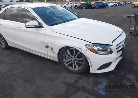 2017 Mercedes-Benz C 300 from USA, damaged, VIN 55SWF4JB6HU217483
